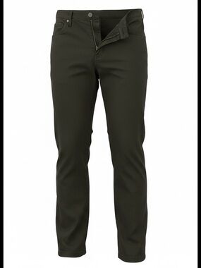 SISLEY Slim Straight Pants in Tan